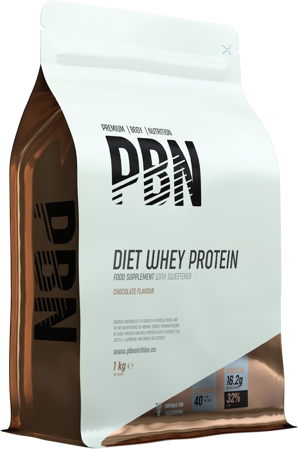 PBN Diet Whey 1kg Chocolate