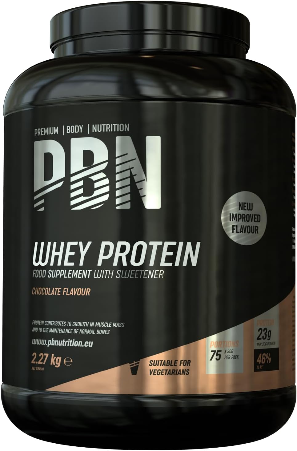 PBN Whey Protein 2.27kg Chocolate